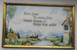Old German home blessing