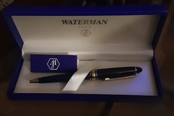 Waterman királykék golyóstoll, impozáns ajándék dekoratív dobozban