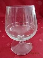 Sole cognac glass, white stripe indicates the quantity. 5 pcs for sale together. They have one!