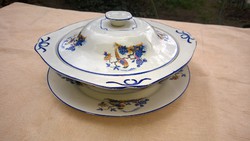 Elegant English serving set-soup bowl-pasta bowl-table centerpiece -2 pcs-immaculate