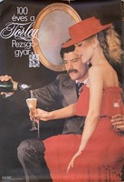 Plakát: 100 éves a Törley pezsgőgyár (1980-as évek)
