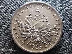 Franciaország .835 ezüst 5 Frank 1965 (id47014)