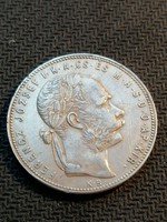 1 Forint 1888 ezüst 12.45gr Ferenc József