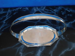 Silver artdeco serving tray 538 g