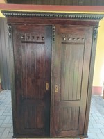 Ónémet 2 ajtós szekrény 1800 évek vége