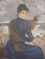 Ismeretlen Szecessziós Nő 1900 körül