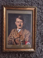 A. Hitlert ábrázoló Propaganda! kép, pecsétekkel!