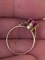 14 kr régi orosz női aranygyűrű szép állapotban  eladó!Ara:39.000.-