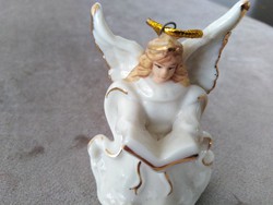 Angyali figurális porcelán csengettyű