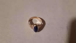 Lapis lazuli köves aranygyűrű
