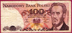 # Külföldi pénzek:  Lengyelország: 1986 - 100 złoty