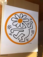 Keith haring (1958-1990) 'untitled' giclé printing - 2008 release of the kaith haring foundation!