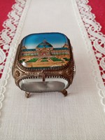 Antique Memorial of the 1895 World's Fair, Bordeaux: 'Exposition de Bordeaux 1895' Jewelry Box