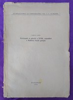 Régi könyv - Vajkai Aurél - Présházak és pincék a 18.sz.-ból a Balaton északi partján