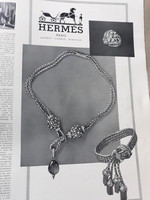XX. sz. közepi, francia vintage  luxus művészeti, prezstiz magazin, 1960', dekor céljára, midcentury