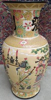 Nagy kínai váza - jelzett - 60 cm.