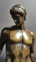 Diszkoszvető bronz szobor,  Alkamenes Alkamenész szobrának másolata