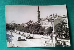 Sopron,Lenin körút 1963, képeslap