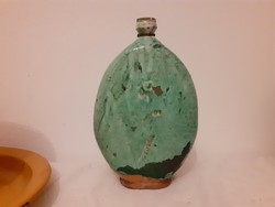 19. századi Tiszafüreden készült butella, ritka, néprajz