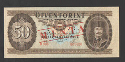 50 Forint 1969. Sample !!! Rare !!! Unc !!!