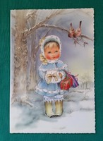 Nagyon szép postatiszta karácsonyi képeslap Szortiment Kft.
