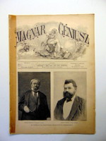 1892  /  MAGYAR GÉNIUSZ  /  Régi ÚJSÁGOK KÉPREGÉNYEK MAGAZINOK Ssz.:  18048