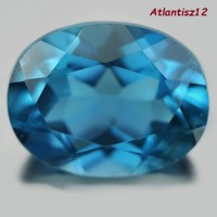 Glamorous cleanliness! Genuine, 100% term. London blue topaz gemstone 2.36ct - (if)! Its value is HUF 58,900!