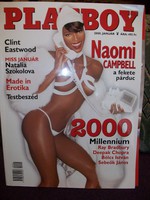 2000 1 / Magazin / 2000 Millennium Címlap: Naomi Campbell / PLAYBOY 