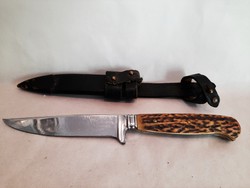 Old antler-hunted hunter / hunting knife / dagger