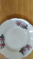 Kínai rózsás tányér jelzett