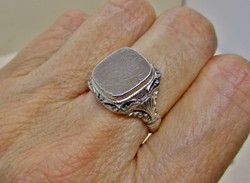 Szépséges régi ezüst pecsétgyűrű