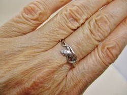 Csodálatos kis kígyós  ezüst gyűrű