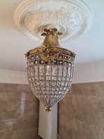 Empire fűzött kosaras mennyezeti lámpa-csillár 