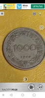1924 Oesterrich 1000 kronen fémpénz