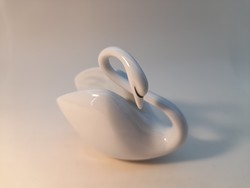 Hollóházi porcelán hattyú