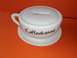 SZENZÁCIÓS porcelán kulcsos kávé kassza