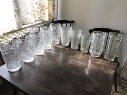 Olom kristály vázák eladók