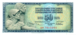 Jugoszlávia 50 dinár 1978 UNC