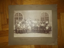 ​antik iskolai csoport kép fotó 1918 