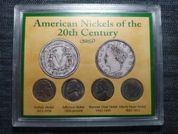 USA A 20. század amerikai nikkel érméi szett (id48140)