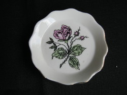 Aquincumi porcelán mini rózsás tálka