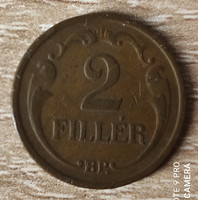 2 Fillér 1937 BP.