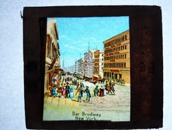 Antik dia. Üveglapra festett képek. 1870-1906  Események 1db    14.