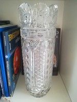 Óriási kristály váza 
