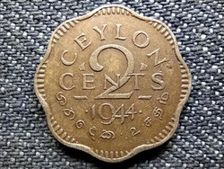 Sri Lanka VI. György (1936-1952) 2 cent 1944 (id48366)