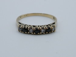 KK1204 9 karátos sárga arany gyűrű I LOVE YOU 