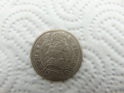 Leopold ezüst XV. krajcár 1678 K.B. 02  