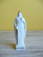 Zsolnay szt. Stephen porcelain figurine