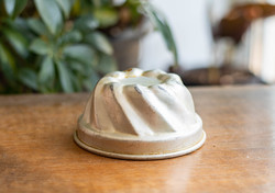 Mini alumínium kuglóf vagy puding forma - retro konyhai kiegészítő, vintage dekor sütőforma
