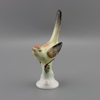 Madár-porcelán figura, Vintage figura, Hollohaza
